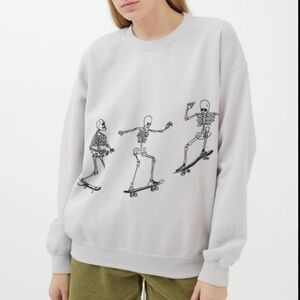 Large/Extra Large Urban Outfitters skeleton sweatshirt